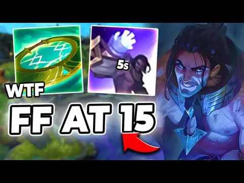 I WENT AXIOM ARC SYLAS AND MADE THE ENEMY FF AT 15 - League of Legends