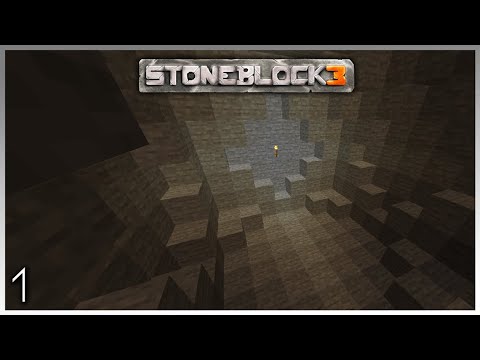 FTB Stoneblock 3 Let's Play EP1 - New Beginning's