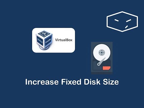 virtualbox increase disk size fixed disk