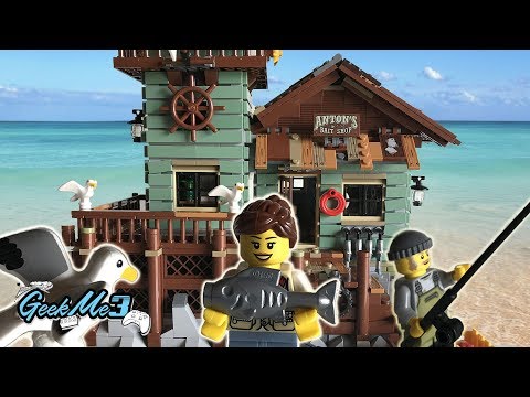 Vidéo LEGO Ideas 21310 : Le vieux magasin de pêche