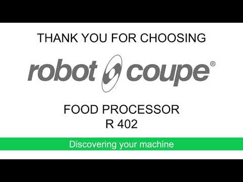 Robot Coupe R402A Combination Food Processor, 4.5 L Stainless Steel Bowl, 2 hp, 2-Speed, 600 & 1800 RPM 9 image