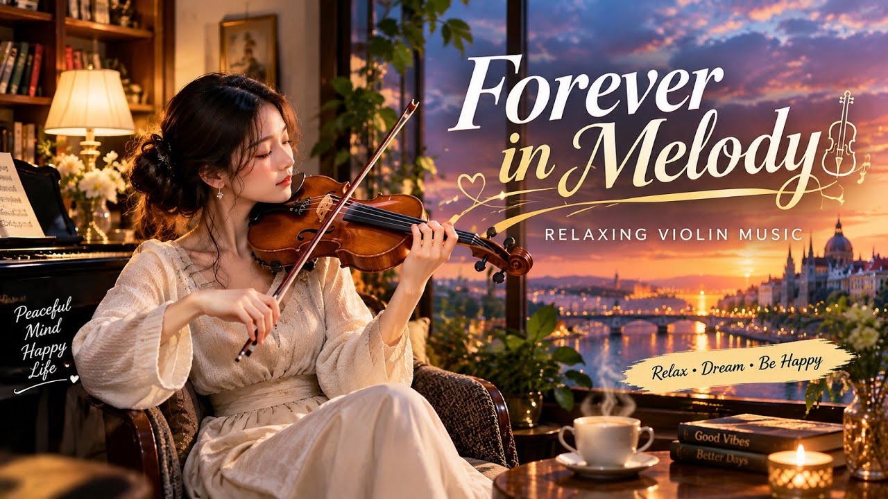 Serenade of Dreams 🌙 | Peaceful Violin Music for Sleep & Relaxation