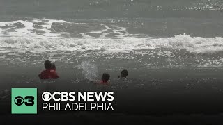 Lifeguards in South Jersey give warnings about rip current risks down the shore
