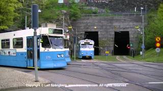 preview picture of video 'Gothenburg Trams / Göteborgs Spårvagnar, Chalmers, chapter 13 of 33'