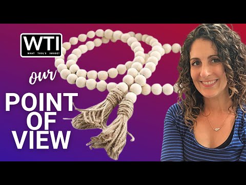 CSCC Wooden Garland Decorative Beads - WTI product video review