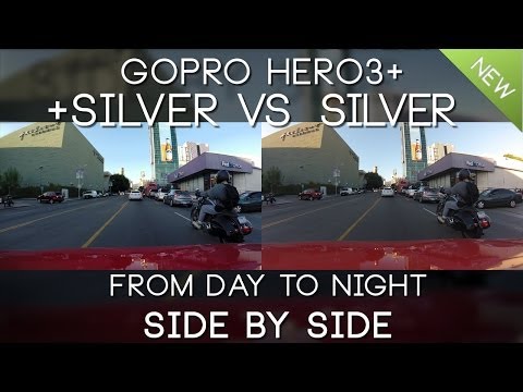 Side by Side: GoPro Hero3+ SILVER vs Hero3 SILVER