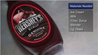 Milkshakes : How to Make a Chocolate milkshake in a Blender