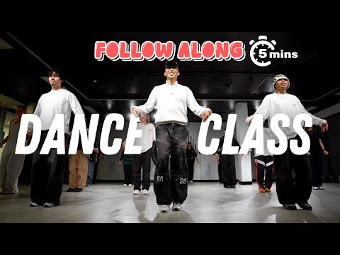 5 mins hiphop dance class warm up you can follow along at home