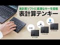 NT-27UBK / 表計算USBテンキー