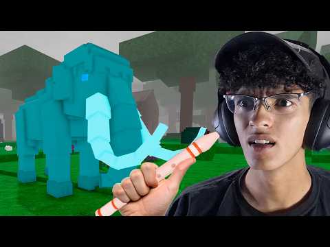 DOMESTIQUEI UM MAMUTE NO 99 NOITES NA FLORESTA🦣