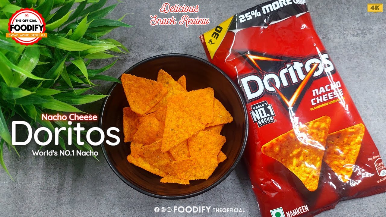 Doritos - Nacho Cheese Flavored Corn Chips | Namkeen Review | PepsiCo | Teatime Snack | Kids Special