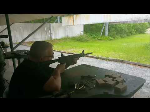 Shooting AR 15