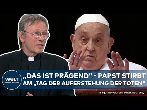 WELTWEITE TRAUER: Papst Franziskus stirbt im Alter von 88 Jahren! Am Tag der Auferstehung der Toten