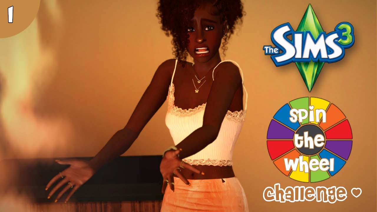 #1 fire here we come...// the sims 3 spin the wheel challenge 🔥