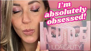 Huda Beauty New Nudes Palette Review & Swatches | Must-Have Shades! #grwm #hudabeauty