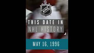 Steve Yzerman wins it in double OT | This Date in History #shorts by NHL