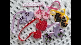 Lembrancinha dia da mulher e dia das mães.Marca página.Muito fácil de fazer.