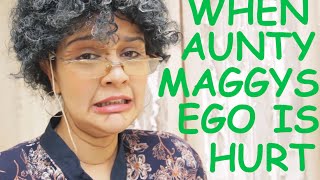Aunty Maggy in 'Humble pie or Mag- pie?'