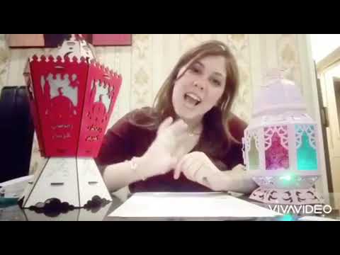 Paper fanous craft with Miss Nermeen