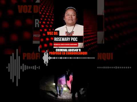 🔴 CONDORCANQUI: “No había combustible para capturar al agresor”
