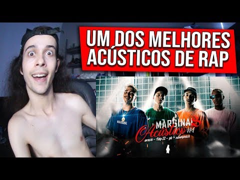 (FICOU BRABO 🔥) REAGINDO a Marginais Acústico ⛱ - Orochi, Adamovich, PK & Felp 22 - REACT/REAÇÃO