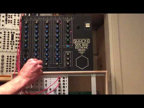 Simmons SDS 800 4-Channel Drum Sound Module 1986 image 9