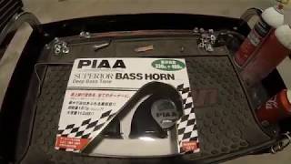 PIAA Superior Bass Horn Install 2010 Dodge Charger