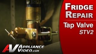 GE Refrigerator Repair - Leaking Water - Tap Valve Assembly