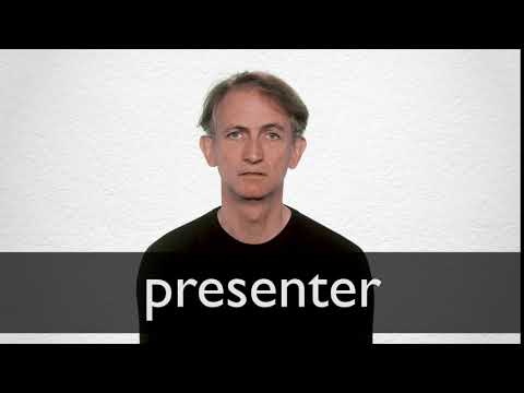person who presents a radio television program Youtube video