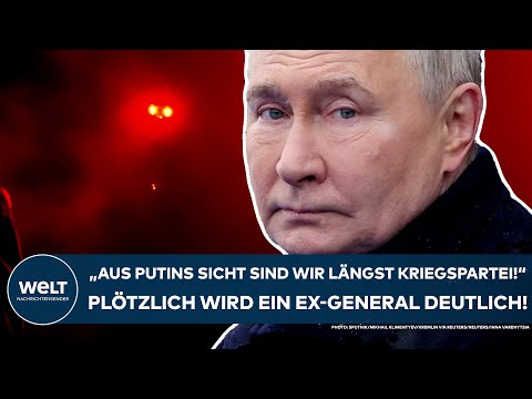 UKRAINE-KRIEG: "Aus Putins Sicht sind wir längst Kriegspartei!" Plötzlich wird Ex-General deutlich