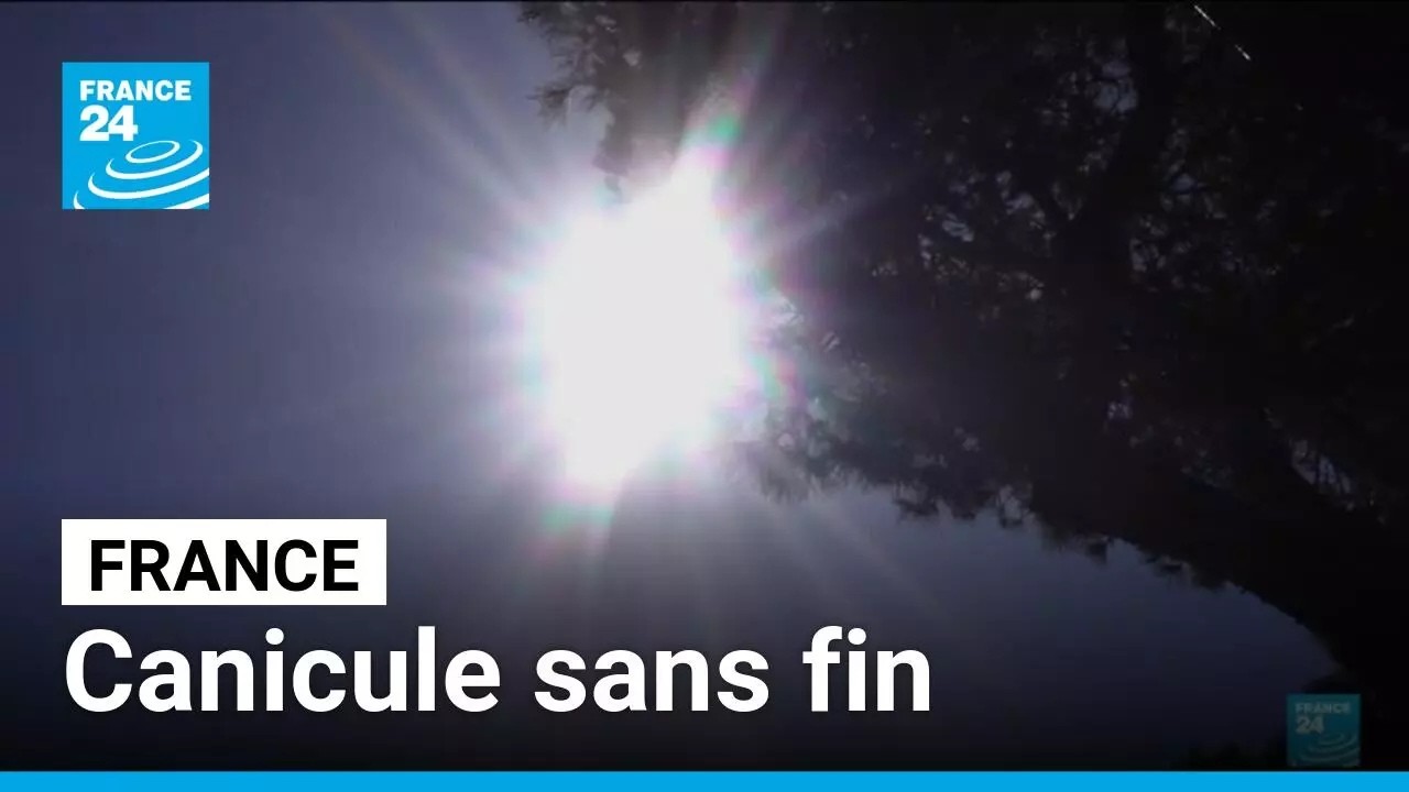 Canicule sans fin à Antibes : 5ème vague de chaleur en France