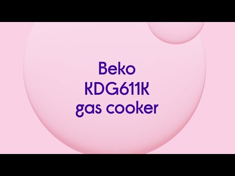 Beko KDG611K 60 cm Gas Cooker - Black - Quick Look