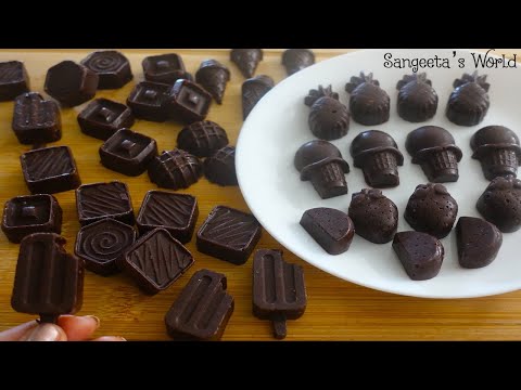 कम खर्च में बनाइए ढेर सारी चोकलेट • Homemade Chocolate Recipe • Sangeeta's World