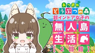 【すみ】超インドア女子のあつまれどうぶつの森【２日目②】