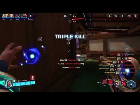 1 shot & 5 kills. Full Paladins team wipe!