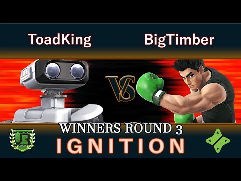 Ignition #98 WINNERS ROUND 3 - ToadKing (ROB) vs BigTimber (Little Mac)