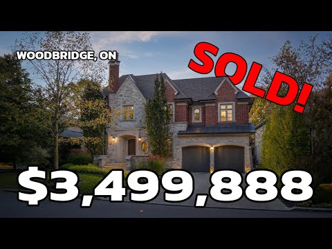SOLD IN 1 DAY!!! An Exceptional Mansion In Woodbridge ONTARIO, CANADA