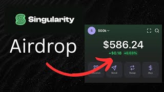 Singularity Airdrop || 50-100$ Airdrop || Best Airdrop