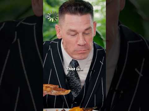 John Cena tried Marmite and his reaction was priceless!