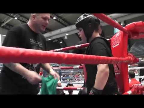 2015-05-01 WM-ISKA Niklas Baumann Finale Junior Muay Thai +45Kg - Sugambrer Fightclub
