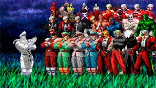 Supreme M.Bison Vs Super Bosses Team Mugen