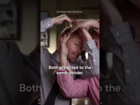 MODERN FAMILY  CAM AND MITCH MEETING LESBIANS #shorts #modernfamily