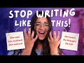 Editor Fixes Common Prose Mistakes Part 1