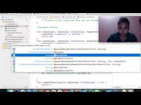 UICustom table view cell in swift 3.0 _ep1