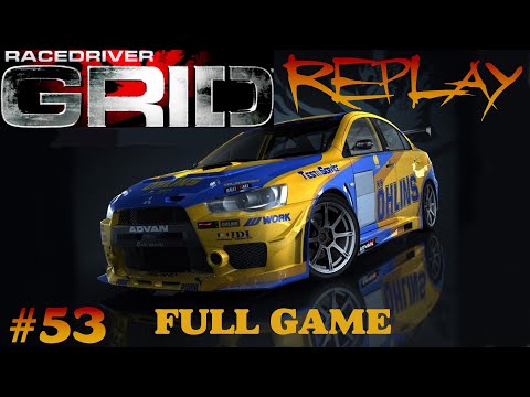 GRID (2008) - Gameplay Walkthrough Part 53 - Audi R10 TDI - Endurance LMP1 (Full Game) 4K Ultra Wide