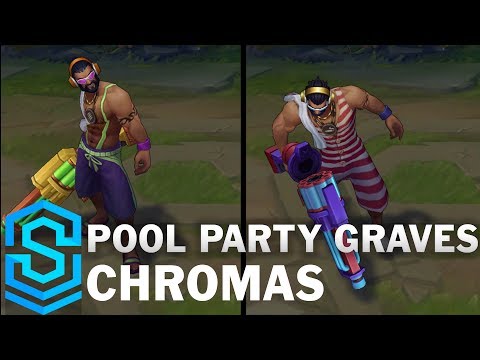 Pool Party Graves Chroma Skins
