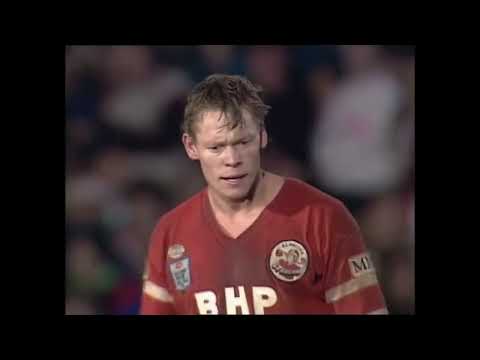 Wishart scores a stunning try to sink Manly and secure a top 3 finish | Winfield Cup 1992