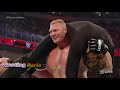 Wwe Raw 8 Feb 2019 Brock Lesnar Va Sethrolins Highlights