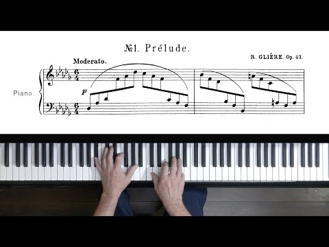 “Prélude” by Reinhold Glière - P. Barton, FEURICH piano