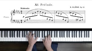 “Prélude” by Reinhold Glière - P. Barton, FEURICH piano